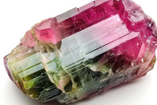 Various colorful tourmaline gemstones showcasing their vibrant hues and healing properties