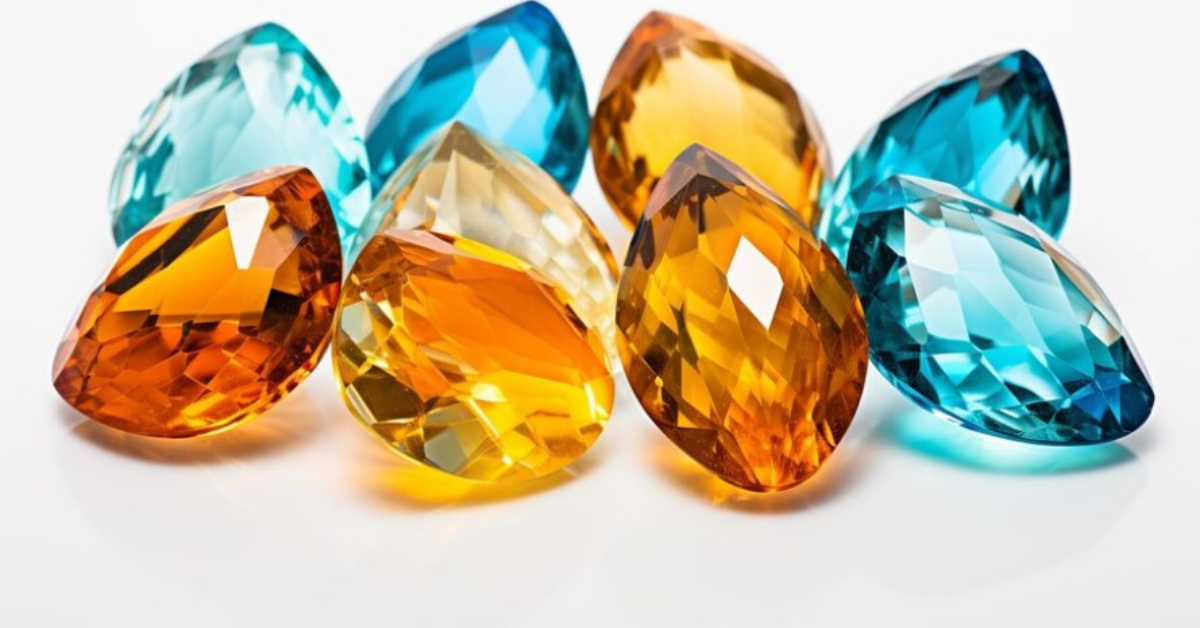 A radiant piece of topaz jewelry showcasing its vibrant colors and brilliance